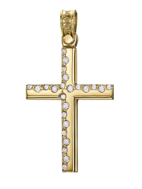 Triantos Women's Gold Cross 14K