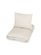 Cam Cam Copenhagen Baby Duvet Cover Set with Pillowcase Classic Stripes Brown
