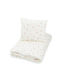 Cam Cam Copenhagen Set Baby Duvet Cover with Pillowcase Windflower Creme White
