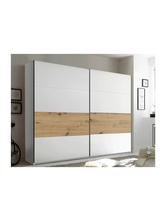 Doppeltür Kleiderschrank Schieben Ontario 300x64x225cm