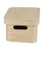 Kaemingk Hölzernes Aufbewahrungsbox mit Deckel 18x15x11.5cm 1Stück