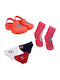 Beboulino Kids Underwear Set with Panties 3 Pieces Orange