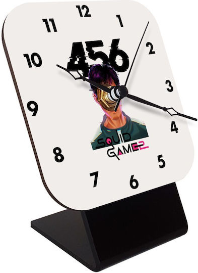 Koupakoupa Wooden Desktop Clock Squid Game 456 Gi-hun