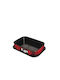 Berlinger Haus Non-stick Aluminum Cake Baking Pan with Removable Bottom Metallic Line Burgundy Collection 39x27x7.5cm