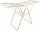 TnS Wooden Folding Floor Clothes Drying Rack 155x61cm