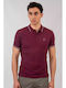 Polo T-shirt Dark Raspberry