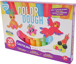 Okto Plasticine - Game Set for 5+ Years, 20 Pieces