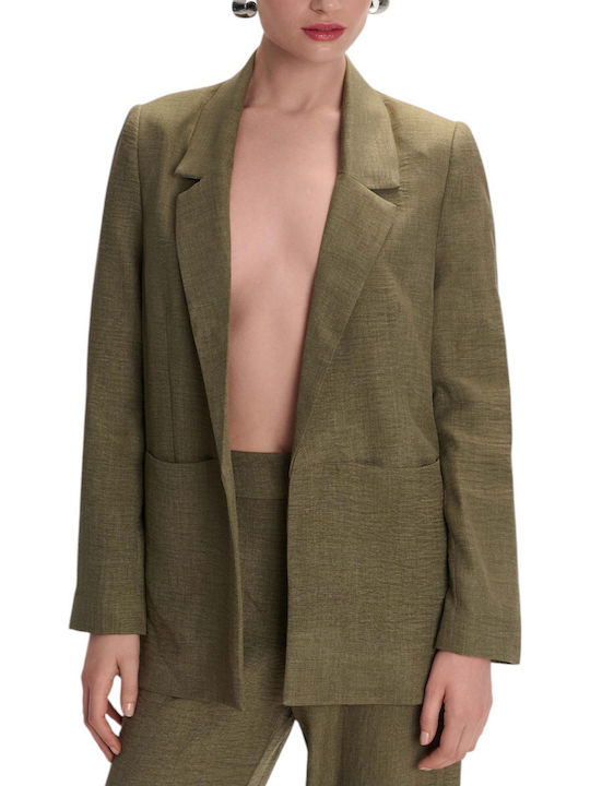 ALE - The Non Usual Casual Women's Blazer Light Khaki