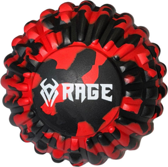 Rage Μπάλα Μασάζ 12.5cm σε Μαύρο Χρώμα