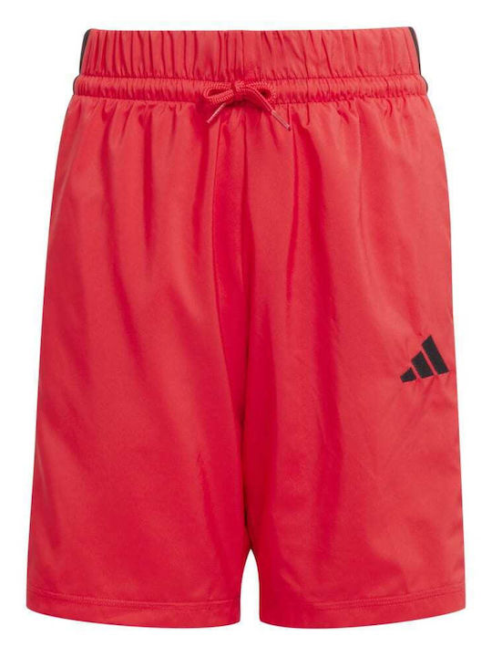 adidas Sportliche Kinder-Shorts/Bermudas J 3s Wv Sh Rot JD6498