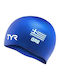 Σκουφακι Tyr Greece Silicone Adult Fit Blue