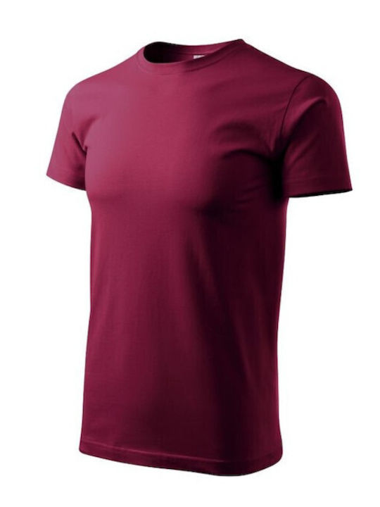 Malfini Basic Werbe-T-Shirt in Rot Farbe
