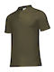 Malfini Pique Ανδρικό Διαφημιστικό T-shirt Κοντομάνικο Khaki