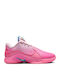 LeBron 22 Low Basketball Shoes Pink Foam / Photo Blue / Pinksicle / Hyper Pink / Green Strike