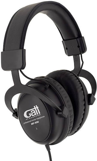 Gatt Audio HP 100 Wired Over Ear Headphones Black