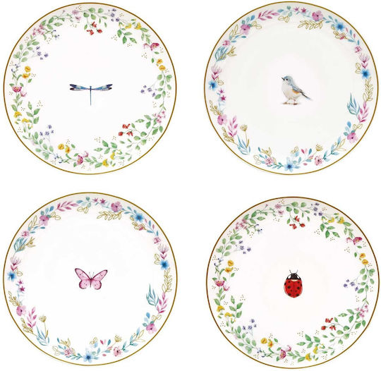 Easy-Life Farfurie joasă din Porțelan Multicolor 16cm 2buc Easy-Life Farfurie joasă din Porțelan Multicolor 16cm 2buc