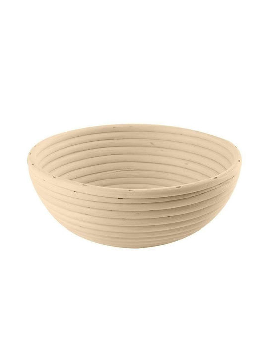 Orion Ψωμιέρα από Rattan Μπεζ 21x21cm
