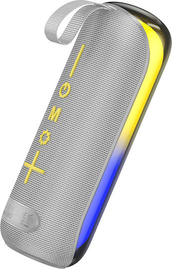 Borofone BR44 Bluetooth Speaker 5W with Radio and Battery Life up to 2 hours Gray