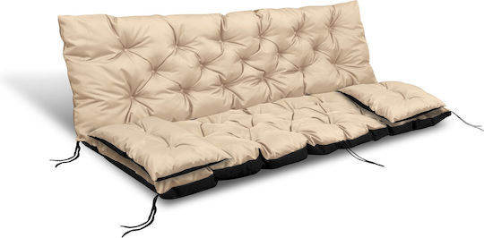 AIO Factory Pernă De Canapea De Grădină Cu Spătar Bej 60x150cm Waterproof