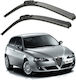 Prasco 254940 Σετ Υαλοκαθαριστήρες Εμπρός Alfa Romeo 147 937 2000 2005 26" & 16" 2 Τεμάχια