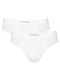 Ever Ease Men's Slips White with Patterns 2Pack