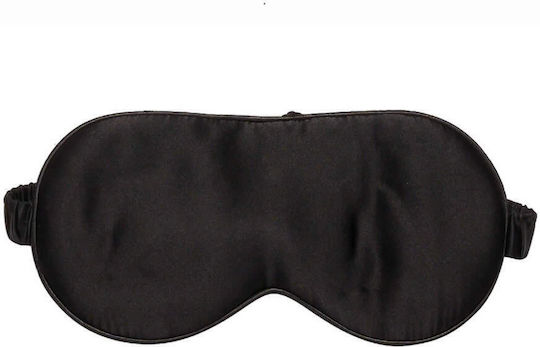 Kentia Stylish Silk Μάσκα Ύπνου Μεταξένια Μαύρη