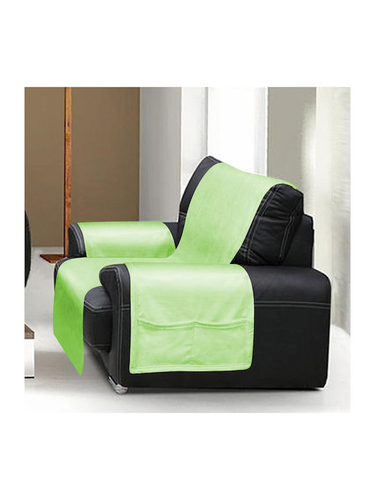 Matex Mustella Elastic Cover for Armchair Green...