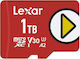 Lexar SDXC 1TB U3 V30 A2 UHS-I 160MB/s Memory Card with Adapter