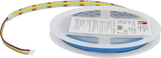 Adeleq Bandă LED 12V Bianco reglabil Lumină 5m Tip COB