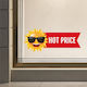 Sommerfenster Heißer Preis 130x50cm