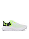 Ua Bgs Rogue 5 Kids Sports Shoes Running with Laces White