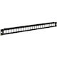 Pulsar Rap-rj45 24-port Patch Panel 19" Black Keystones