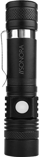 Sonora Rechargeable Headlamp LED with Maximum Brightness 600lm Black