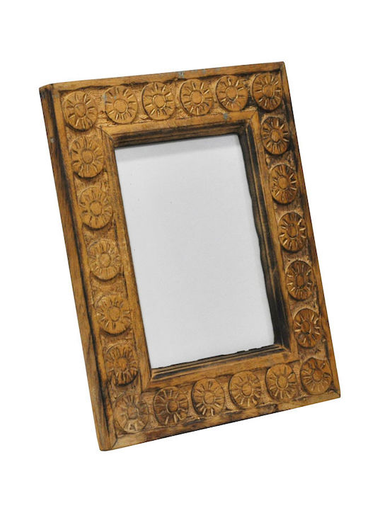 Sinialo Wooden Picture Frame with Beige Frame