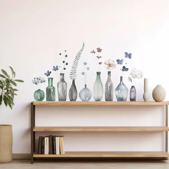 Flowers In Bottles Wall Stickers 44241 Ango-44241