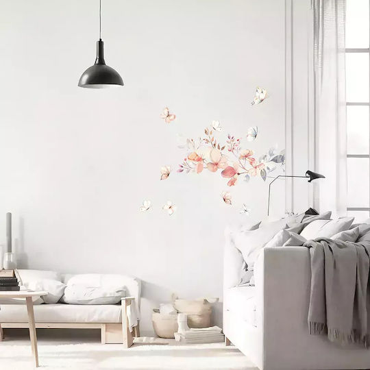 Flowering Vintage Branch Wall Stickers 44242