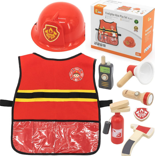 Viga Toys Spielzeug Zum Spielen Aus Holz Für 3+ Jahre 8 Stück