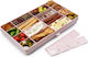 Melii Snackle Box Xl Recipient pentru copii din plastic Roz