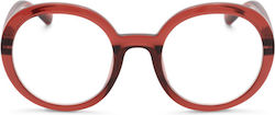 Looplabb Lesebrille +1.50 in Burgundisch Farbe