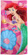 Disney Princess Ariel Πετσέτα Θαλάσσης Microfiber Fast Dry 70x140εκ Ye18013 Ροζ 70x140εκ