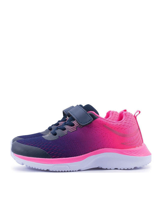 Παιδικά Sneakers με Σκρατς Φούξια