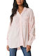 Women's Long Sleeve Shirt Light Coral