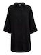 Langärmelig Damen Hemd Black