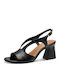 Leather Sandals Black