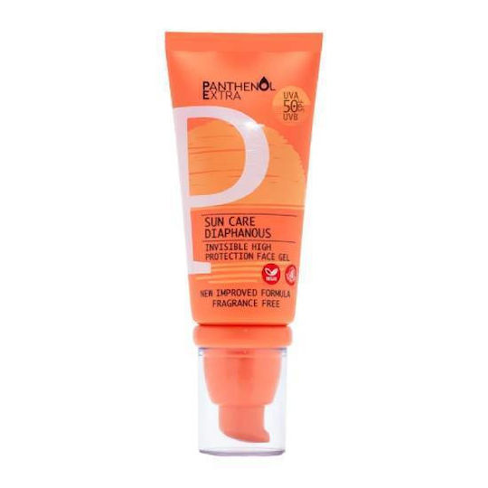 Panthenol Extra Sun Care Color Sunscreen Gel Face SPF50 with Color 50ml