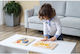 Lemnos Puzzle pentru Copii cu Îmbinări Viga Toys