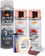 Complete Repair Painting Kit Rims In Metallic Copper Color V2