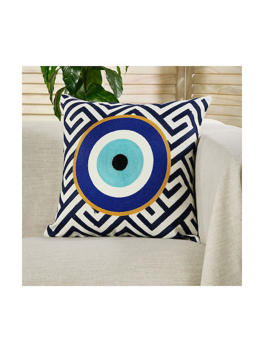 Whitegg Whitegg Decorative Pillow Case D0311 100% Cotton Black 45x45cm