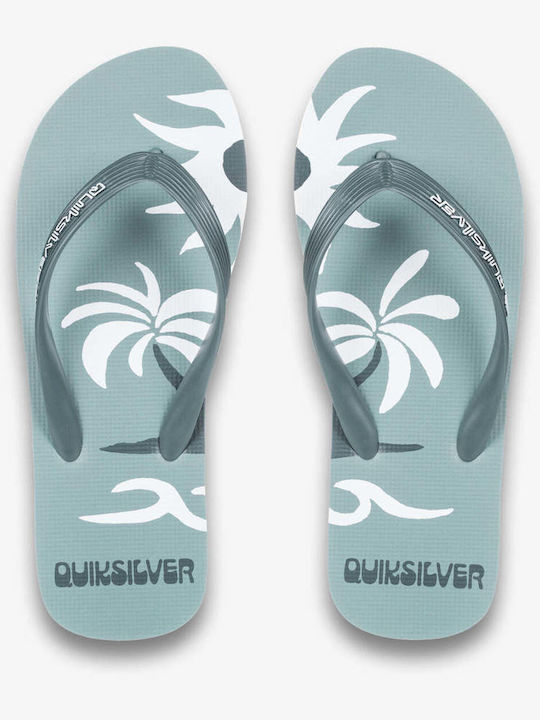 Quiksilver Molokai Slapi Bărbați Flip Flops Verzi