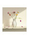 Homla Decorative Vase Ceramic Natto White 15xY24cm